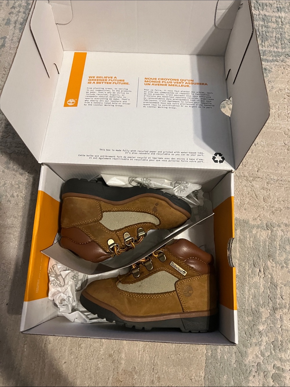 Timberland Field Boot sz 10 Toddler - Picture 1 of 8